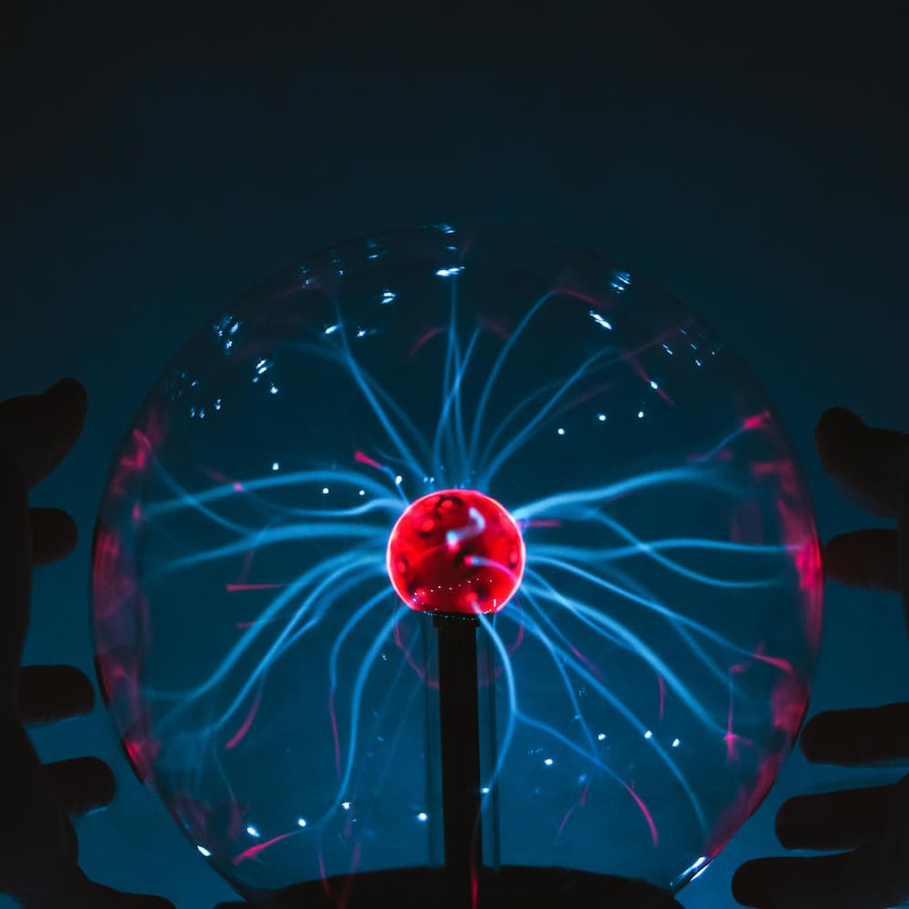 An image of a plasma sphere