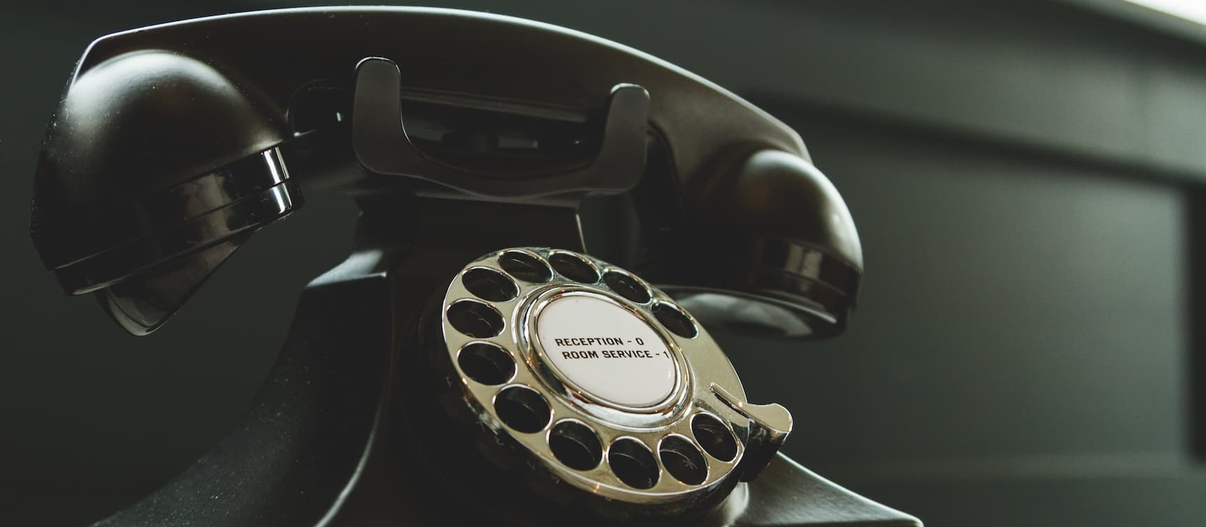 An old style Rotary Telephone.