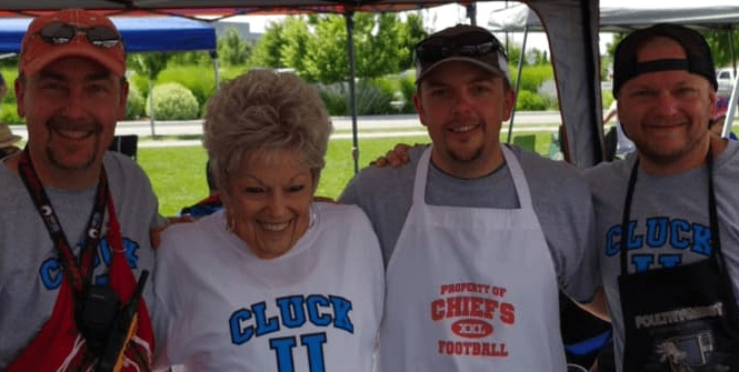 A picture of the founders of Wing-Off